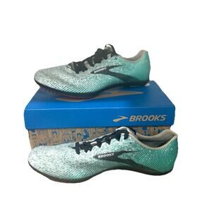 Brooks Mach 19 Spikeless Women's Running Shoes Teal Size 10 Lightweight